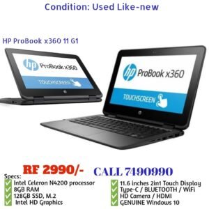 Hp Probook x360celeron