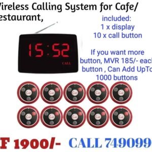 Restaurent Bell System with 10pcs Bell