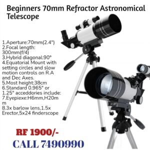 Biginners 70mm Refractor Astronomical Telescope