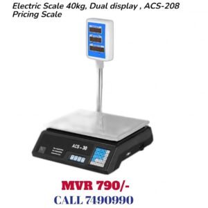 Electric Scale 40KG, Triple Display