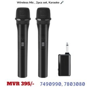 Wireless Mic, Karaoke Mic, 2PC