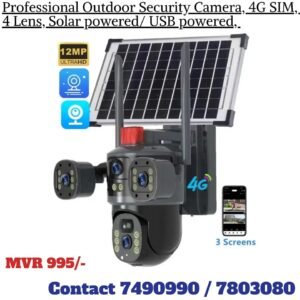 SECURITY CAMERA 4G SIM