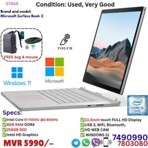 Surface Book 2, 2in1 touch, 13inch, i5-7300U, 8GB RAM 256GB SSD