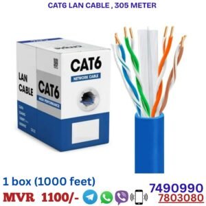 cat6 network lan cable Box, 1000 feet