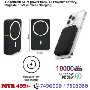 3 in1 wireless powerbank 15w