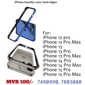 iPhone metal border case