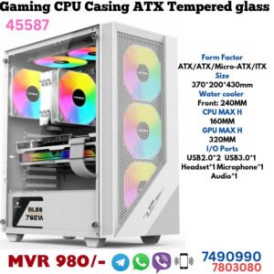 Gaming ATX USB3.0 Tempered Glass Computer PC Case