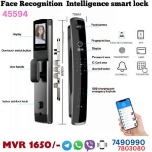 Face Recognition Inteligent  Door Lock, tuya