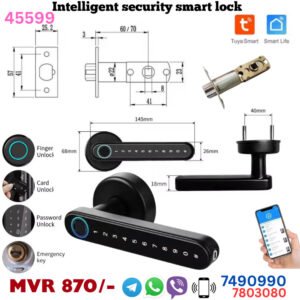 Smart lock , handle , tuya app